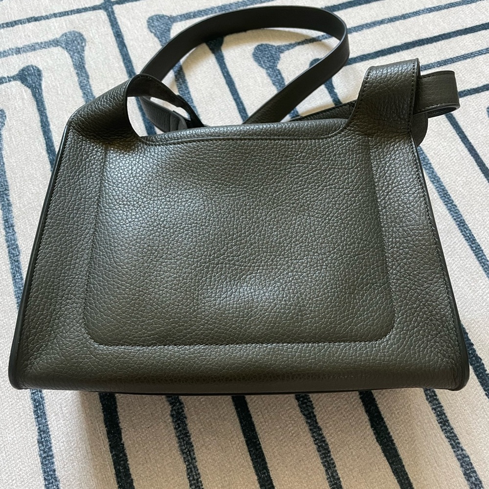 Cuyana Black Pebbled Leather Crossbody Bag - Picture 3 of 6